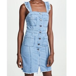Chic Denim Button-Front dress